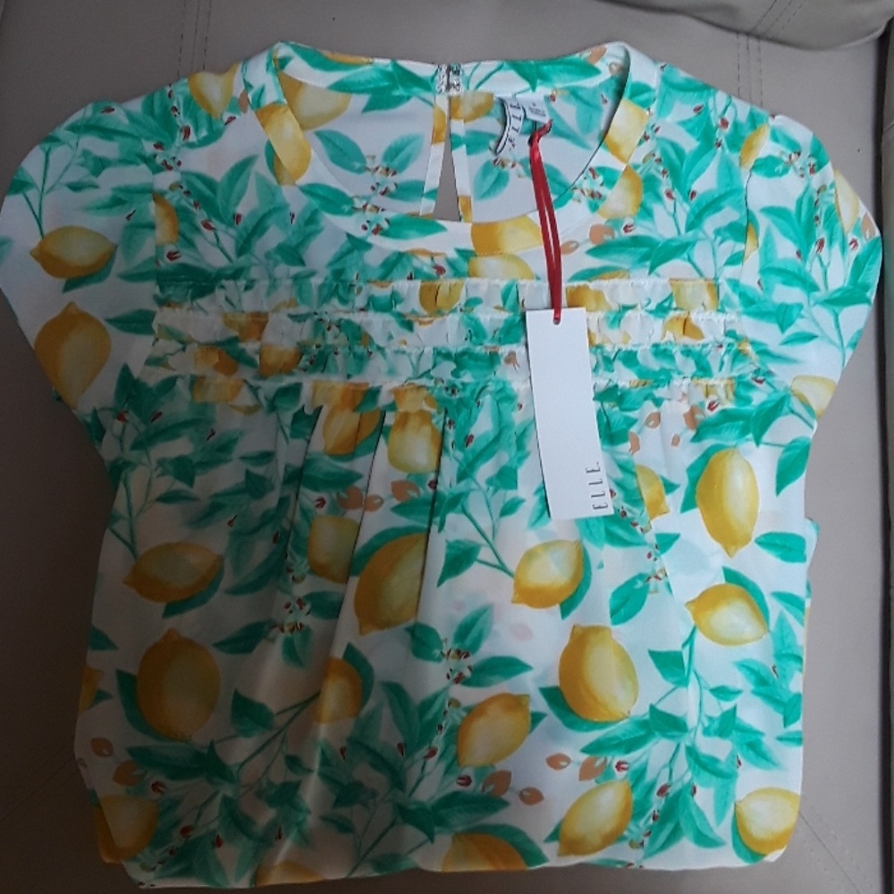 Elle Lemon Blouse